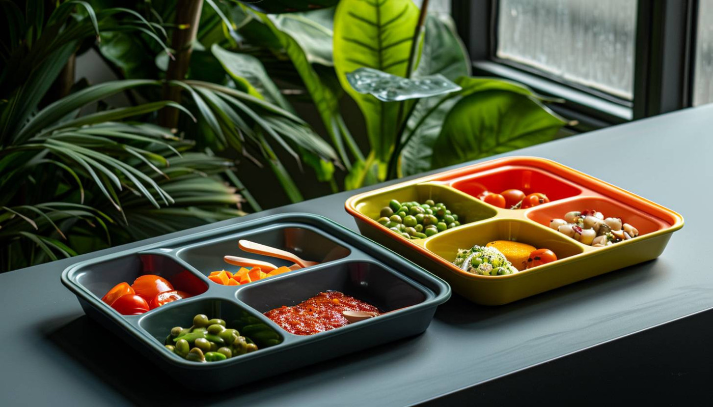 Divers - Comment les plateaux repas réutilisables révolutionnent la restauration d'entreprise